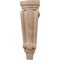 Ekena Millwork 5 1/8"W x 2 3/8"D x 15 1/2"H Medium Traditional Pilaster Wood Corbel, Mahogany CORW05X02X16PTGM - alternate 2